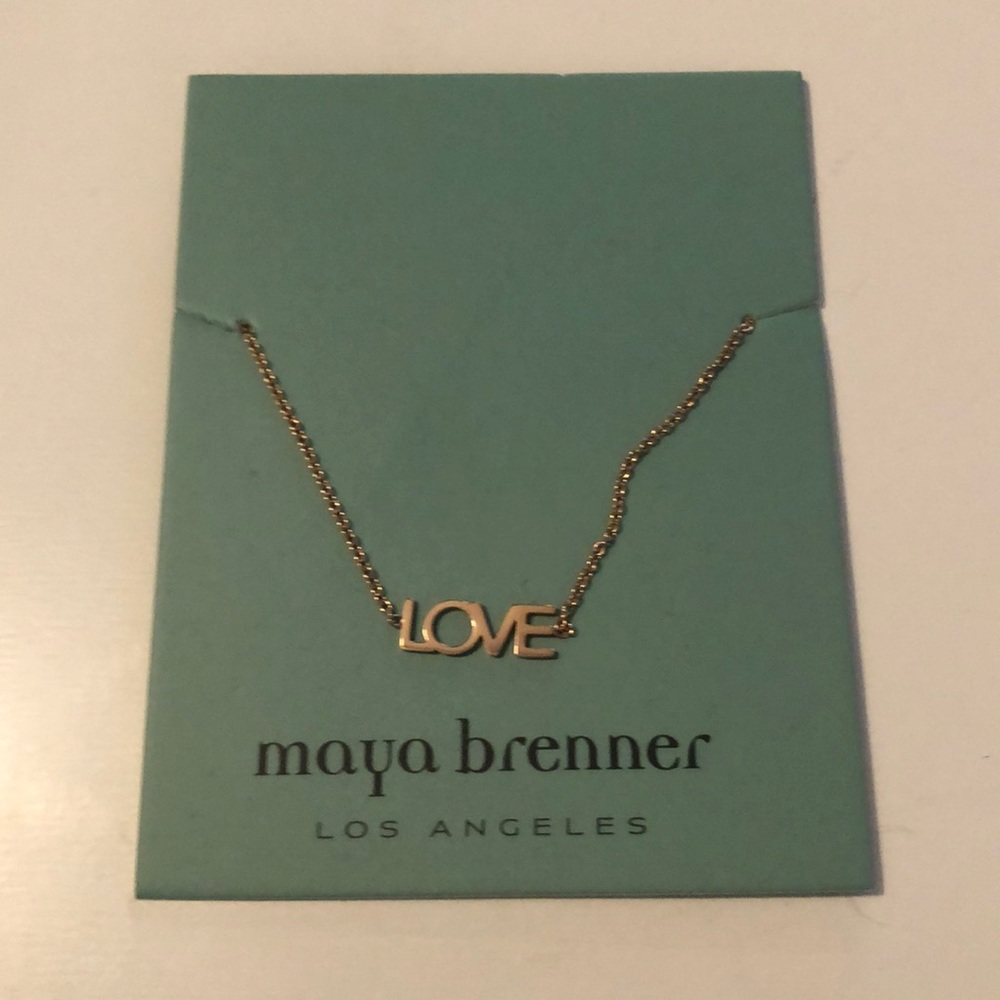 Maya Brenner love bracelet